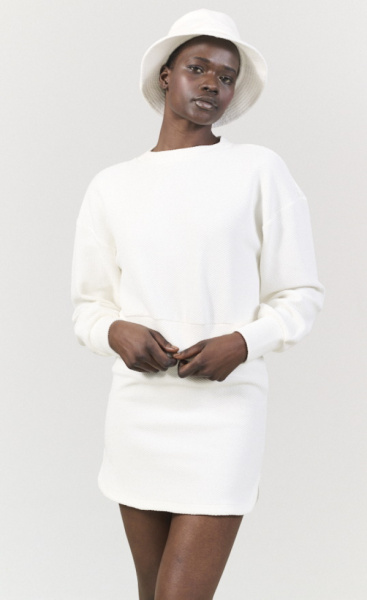 LUNE Moon Cropped Sweat - 2