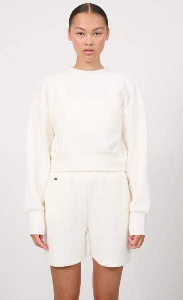 LUNE Moon Cropped Sweat - 3