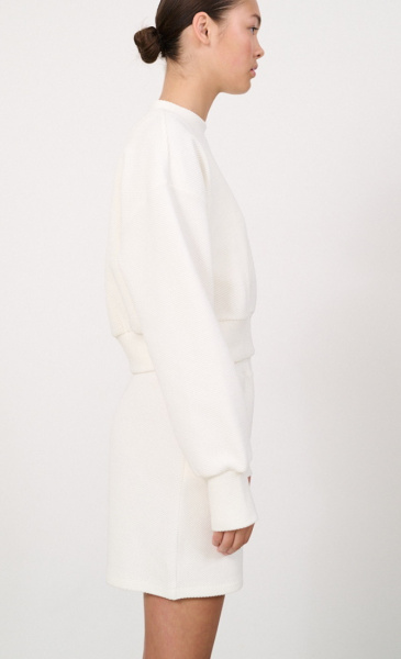 LUNE Moon Cropped Sweat - 4