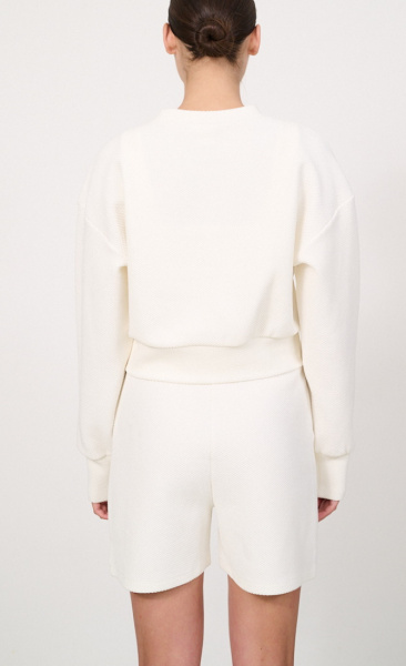 LUNE Moon Cropped Sweat - 5