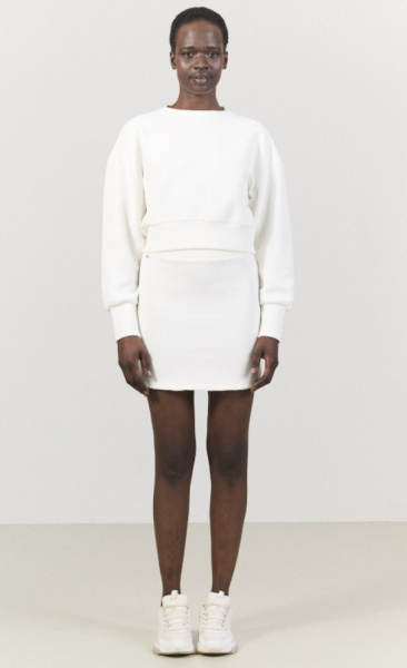 LUNE Moon Cropped Sweat - 7