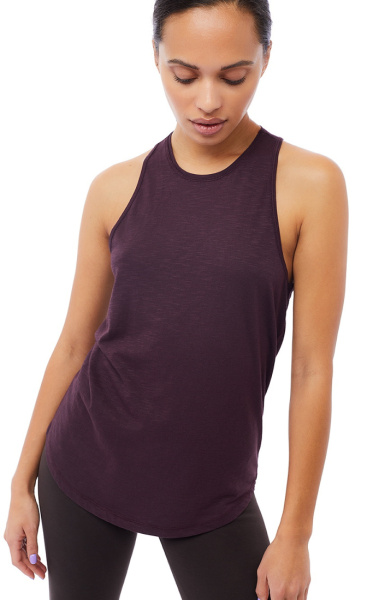 Mandala Basic Top - Purple Palms
