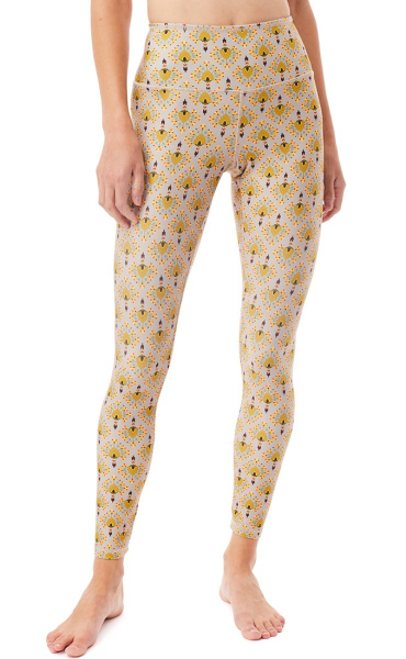 Asia Printed Yoga Legging - 1