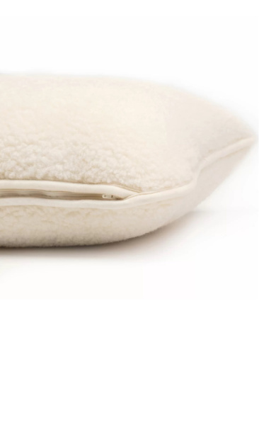 Merino Wool Rectangular Cushion - 1