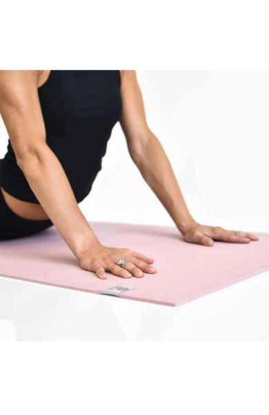 Love Generation Basic Yoga Mat 6mm Blush Pink - 3