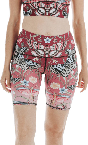 Yoga Democracy Pretty In Pink Recycled Biker - 2