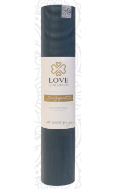 Love Generation Basic Yoga Mat 2 mtr 6mm Navy Blue