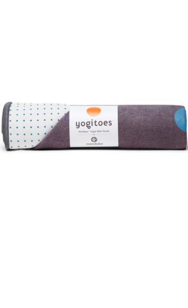 Ocean Swell Manduka Yoga Towel - Midnight - 3