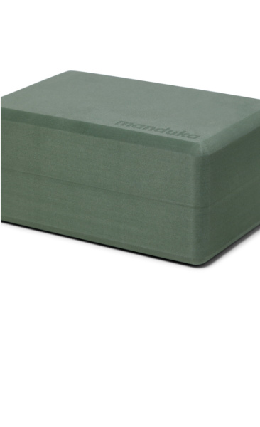 Manduka Recycled Yoga Foam Block Sage - 3