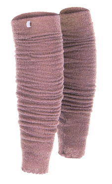 Wool Bouclé Knitted Leg Warmers