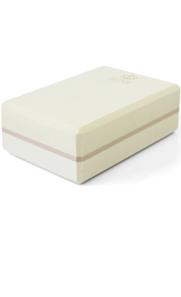 Love Generation Yoga Block White