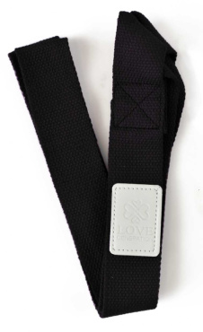 Love Generation Canvas Carry Strap - Black