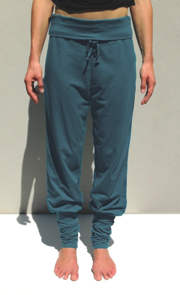 Anjali Yoga Pants - Turquoise - 1