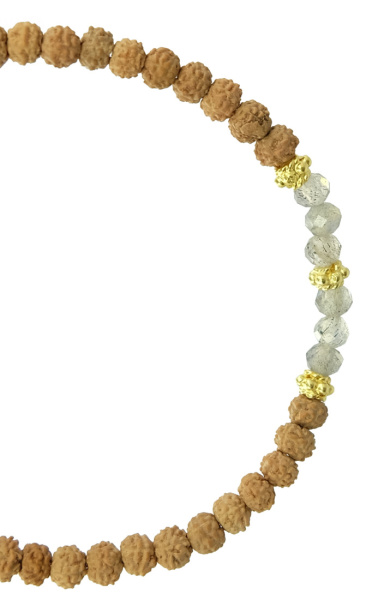 Maharani Bracelet Labradorite Gold Ornament - 1