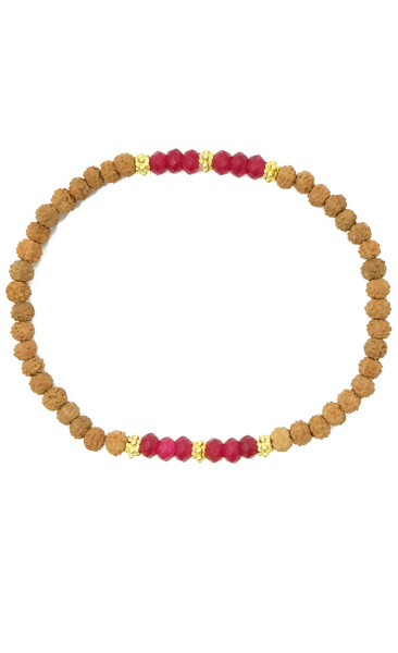 Maharani Bracelet Ruby Gold Ornament - 2