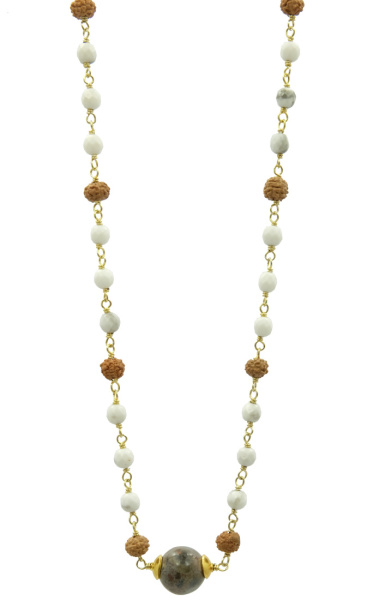 Soka Wired Choker Howlite - 1