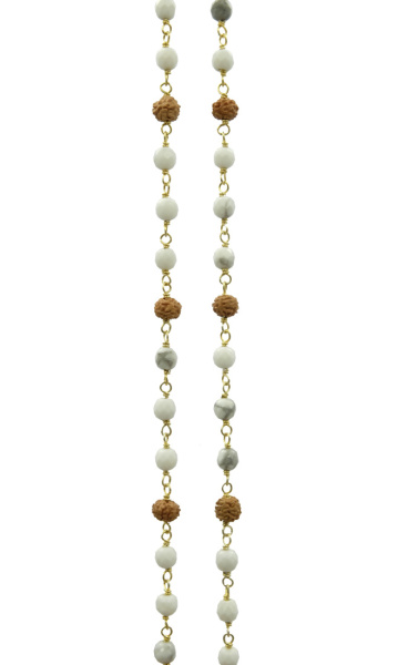 Soka Wired Choker Howlite - 2