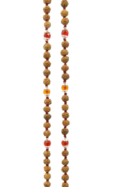 Yantra Mala Carnelian Amber - 4