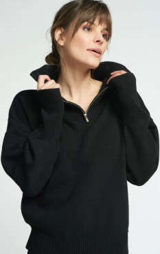 LUNE Olly Zip Sweater