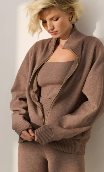 Olly Knit Bomber - 1