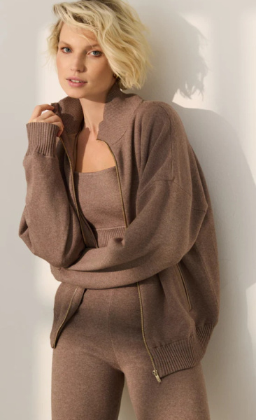 Olly Knit Bomber - 2