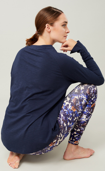 Mandala Active Longsleeve - Saphir