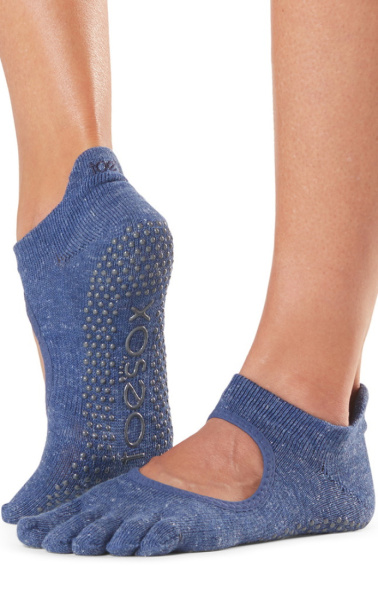 Toesox Bellarina Full Toe - Navy
