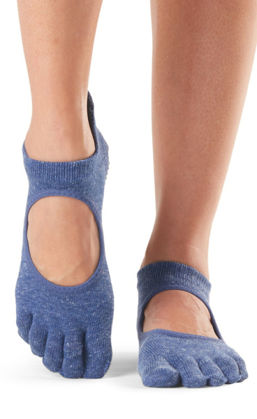 Toesox Bellarina Full Toe - Navy - 1