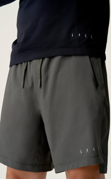 Born LY Natron Shorts - Deep Khaki