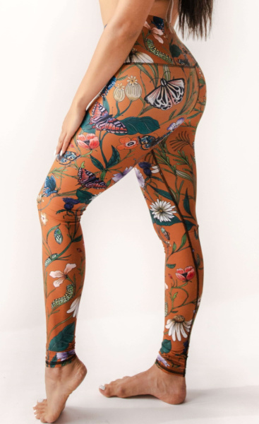 Emerge Recycled Printed Yoga Leggings - 4