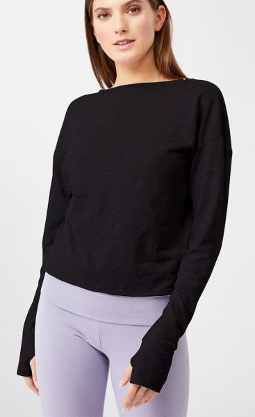 Mandala Reversible Top - Black - 1