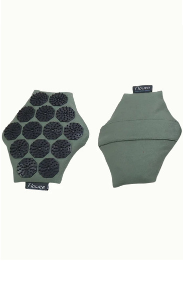 Flowee Spijkermat Massage Hand - Cargo Green