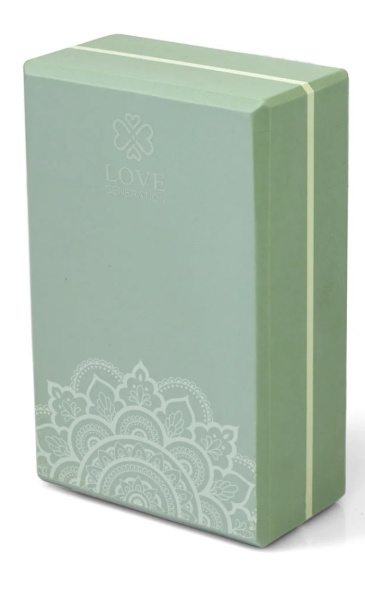 Love Generation Yoga Block Mandala Sage