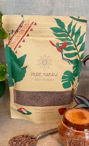 Pure KaKaw Pure Cacao Flakes Alta Verapaz Guatamala 450gr