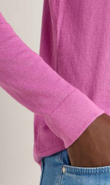 Lanius Boatneck Pullover - Red - 4