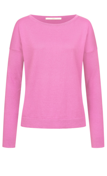 Lanius Cotton Knit Boatneck Pullover - Bloom - 5