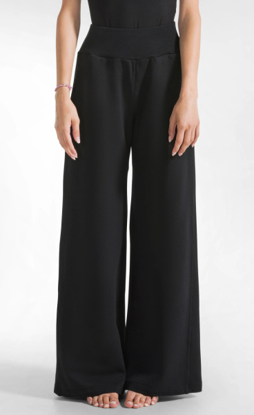 Wide Leg Sweat Pants - 1