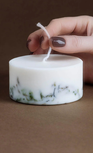 Munio Soy Wax Mini Candle Moss