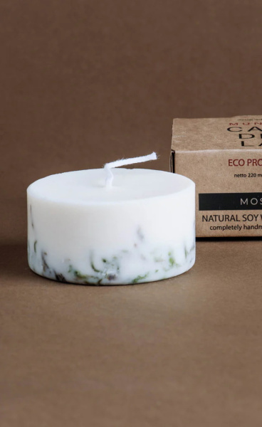 Munio Soy Wax Mini Candle Moss - 1