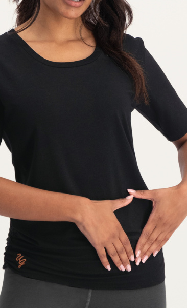 Urban Goddess Kami Tee - Black - 1