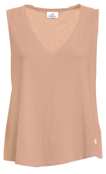 Flowing Tank Top - Coral Pink