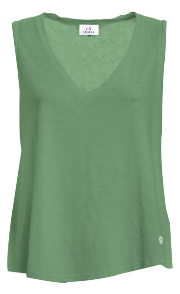 Flowing Tank Top - Bottle Green - 4