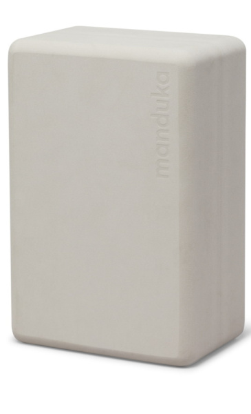 Manduka Recycled Yoga Block Foam Linen