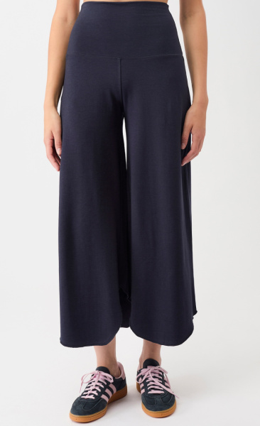 Mandala Roll Over Tulip Pants - Parisian Night - 1