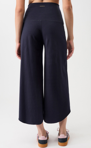 Mandala Roll Over Tulip Pants - Parisian Night - 3