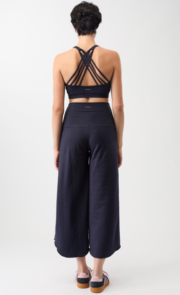 Mandala Roll Over Tulip Pants - Night Sky - 4