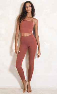 StudioK Eira High Waist Leggings Regular - Cinnamon