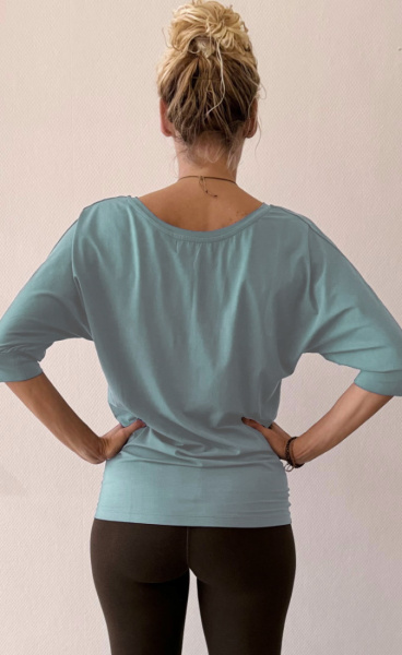 Flying Fox 3/4 Sleeve - Celadon - 1