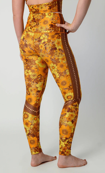 Flower Power Recycled Legging - 3