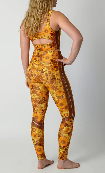 Flower Power Recycled Legging - 4
